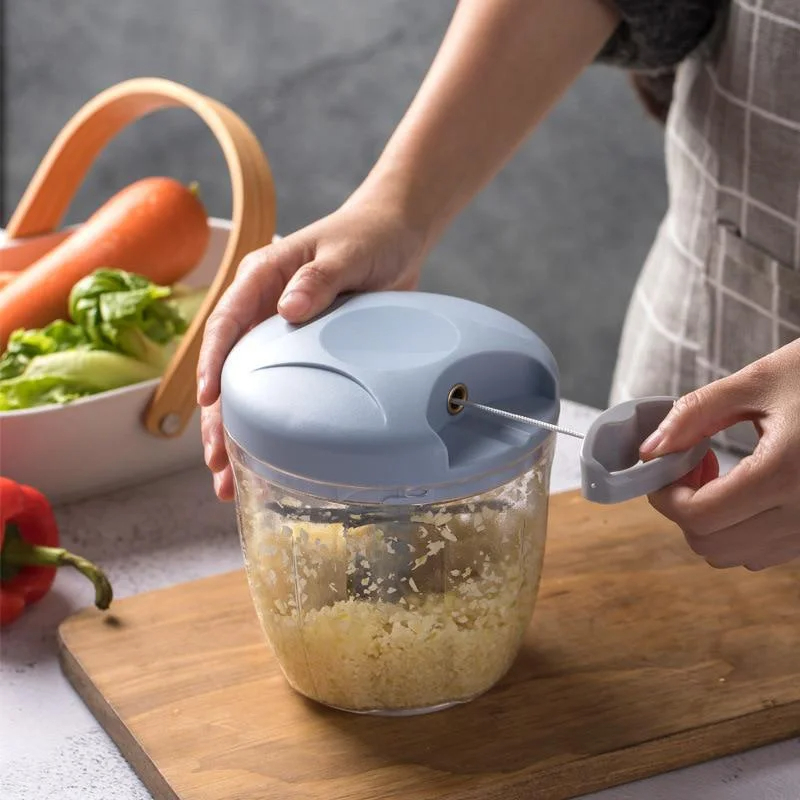 Spiralizer Vegetable Noodle - 500/900ML Hand Chopper คู่มือเชือกอาหาร Silcer Shredder