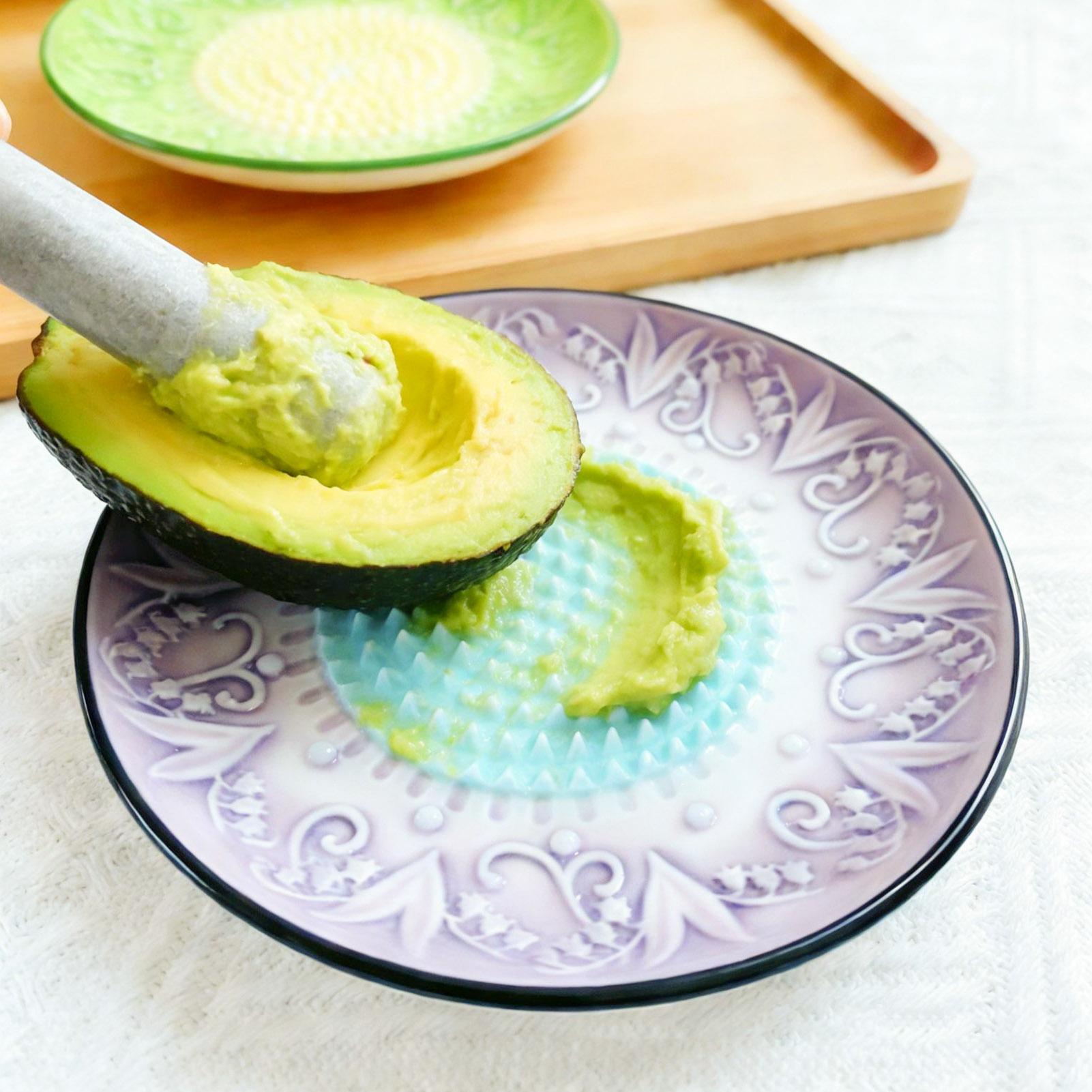 Kitchen Gadgets For Small Kitchens - แผ่นขูดกระเทียมเซรามิกแบบมือถือ อุปกรณ์ครัวขนาดเล็ก สำหรับขูดชีสสเปน ผลไม้ อาหาร ช็อกโกแลต