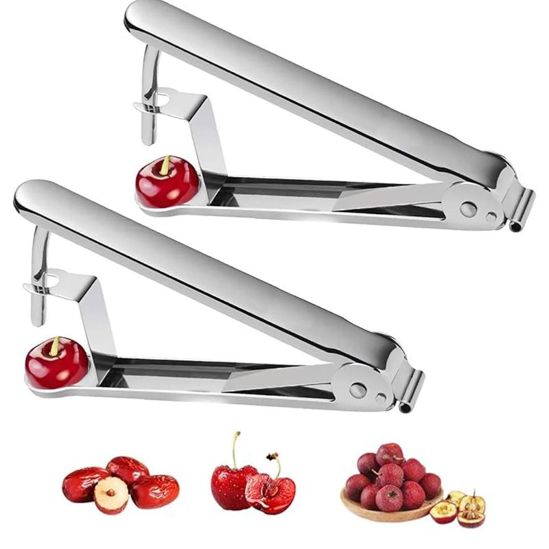 Kitchen Gadgets For Small Kitchens - เครื่องมือเอาเมล็ดอเนกประสงค์สำหรับเชอร์รี่ ฮอว์ธอร์น อินทผลัม มะกอก อุปกรณ์เอาเมล็ดที่สร้างสรรค์ ขนาดเล็ก