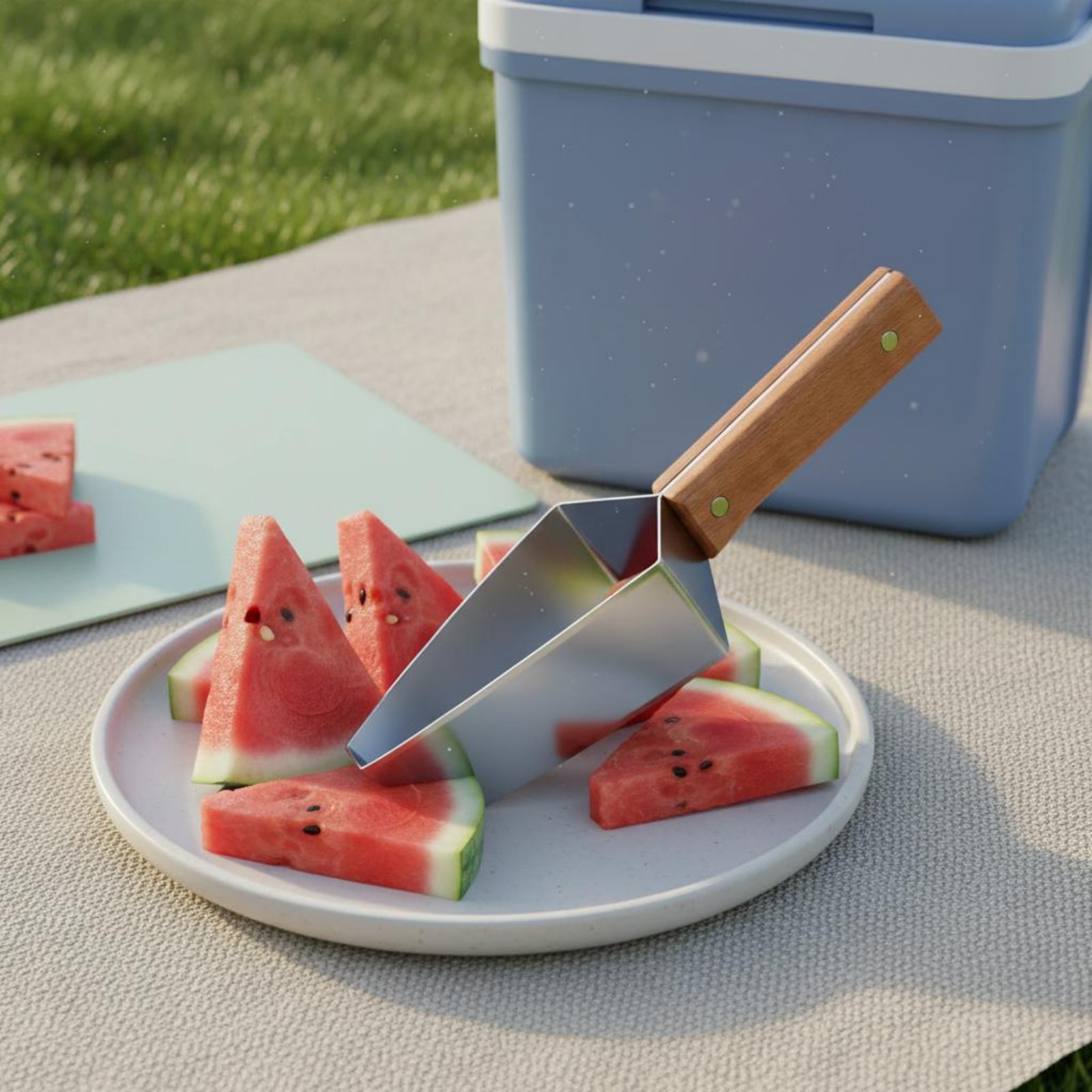 เครื่องตัดแตงโมอเนกประสงค์รูปส - Watermelon Slicer Cutter บทวิจารณ์และราคา