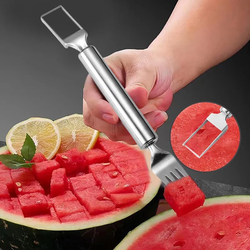 อเนกประสงค์แบบพกพา 2In1 เครื่อ - Watermelon Slicer Cutter บทวิจารณ์และราคา