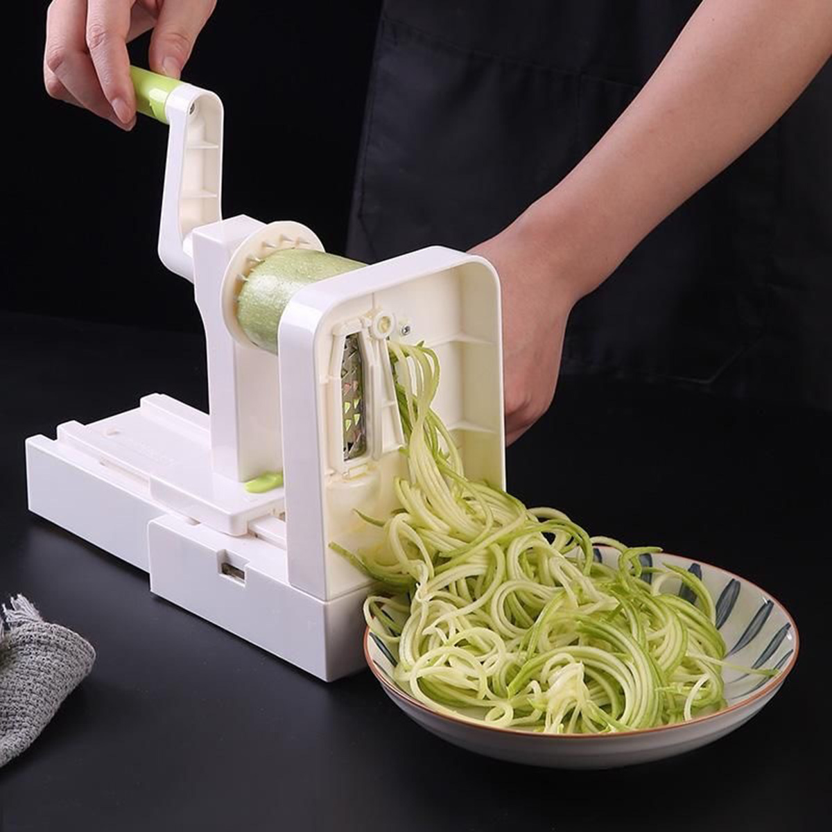 ที่ขูดผักแบบเกลียว เครื่องทำเส - Spiralizer Vegetable Noodle บทวิจารณ์และราคา