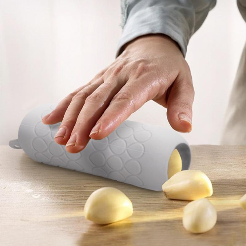 กระเทียม Peeler Tube ซิลิโคน Q - Kitchen Gadgets For Small Kitchens บทวิจารณ์และราคา