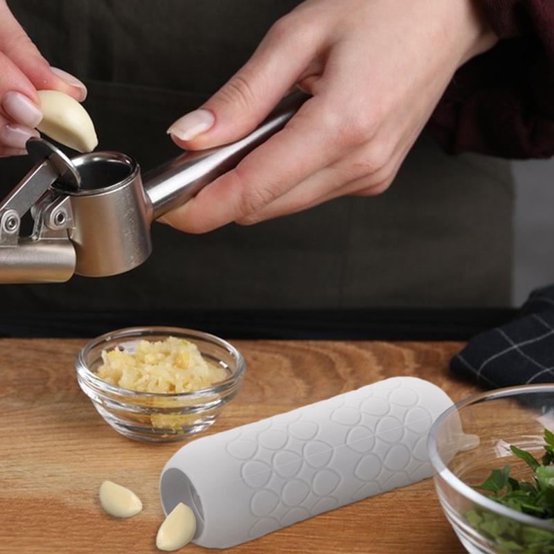 กระเทียม Peeler Tube ซิลิโคน Q - Kitchen Gadgets For Small Kitchens บทวิจารณ์และราคา