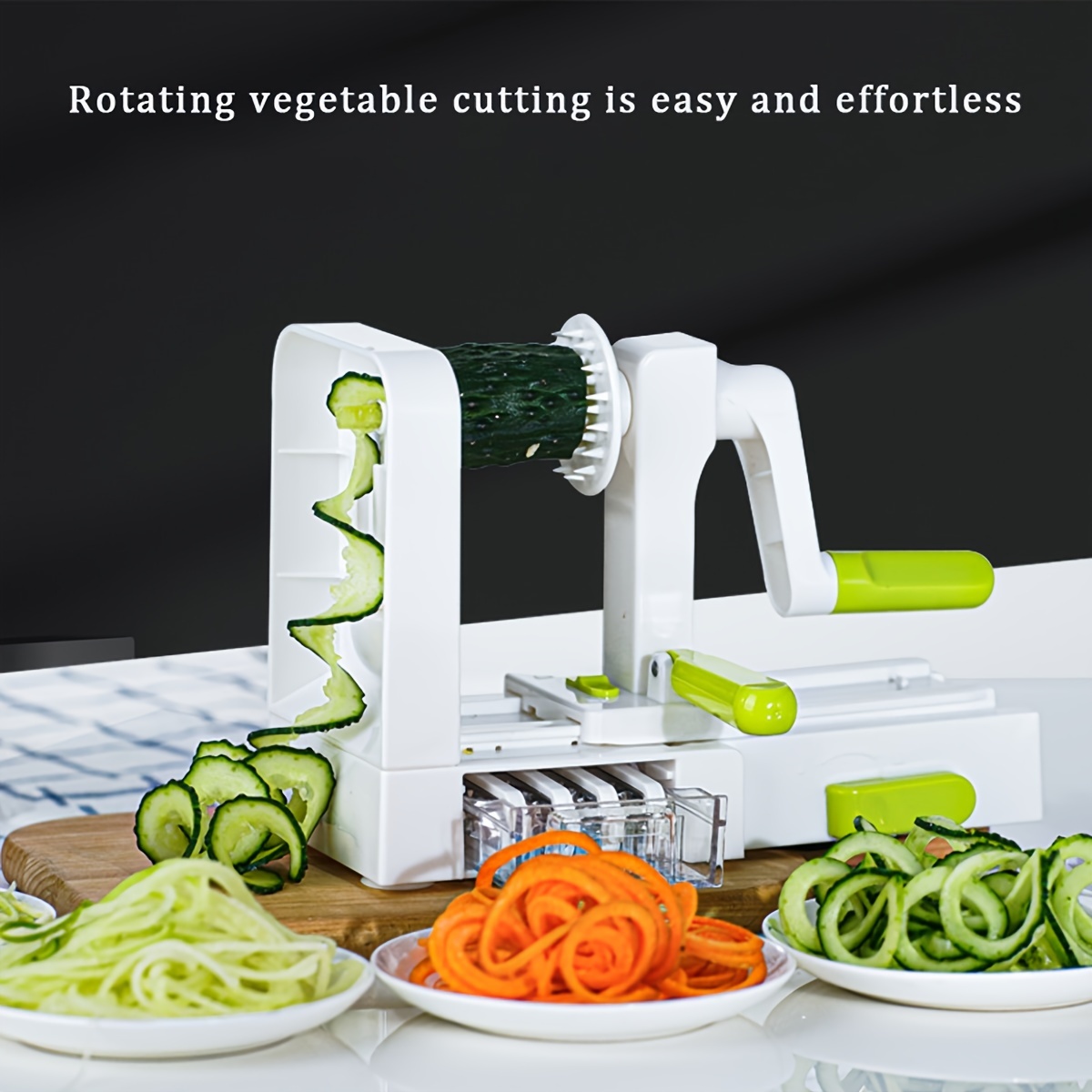 เครื่องหั่นมันฝรั่งแบบน้ำตกสำห - Spiralizer Vegetable Noodle บทวิจารณ์และราคา