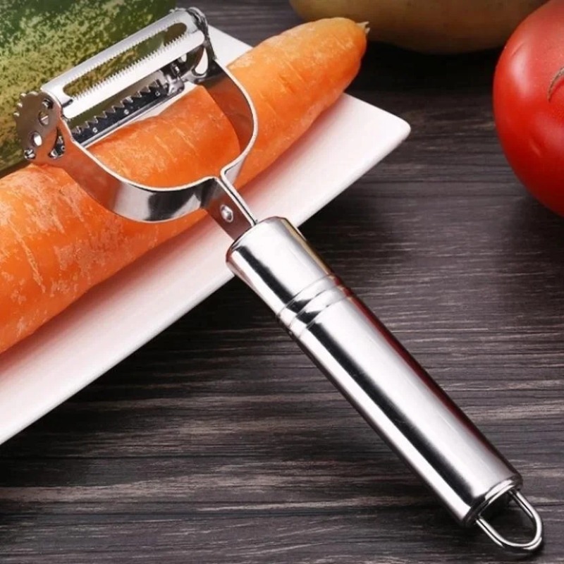 ที่ปอกเปลือกสแตนเลสแบบจูเลียน  - Spiralizer Vegetable Noodle บทวิจารณ์และราคา