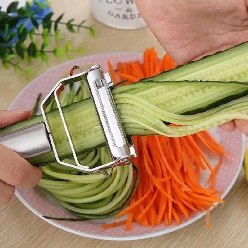 ที่ปอกเปลือกสแตนเลสแบบจูเลียน  - Spiralizer Vegetable Noodle บทวิจารณ์และราคา