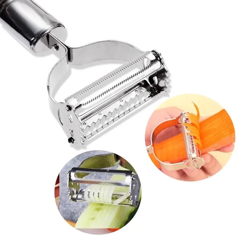 ที่ปอกเปลือกสแตนเลสแบบจูเลียน  - Spiralizer Vegetable Noodle บทวิจารณ์และราคา
