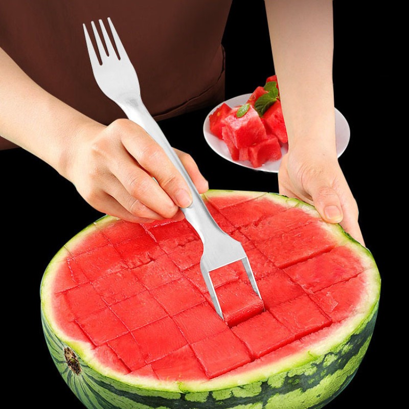 เครื่องตัดแตงโมสแตนเลสเครื่องต - Watermelon Slicer Cutter บทวิจารณ์และราคา