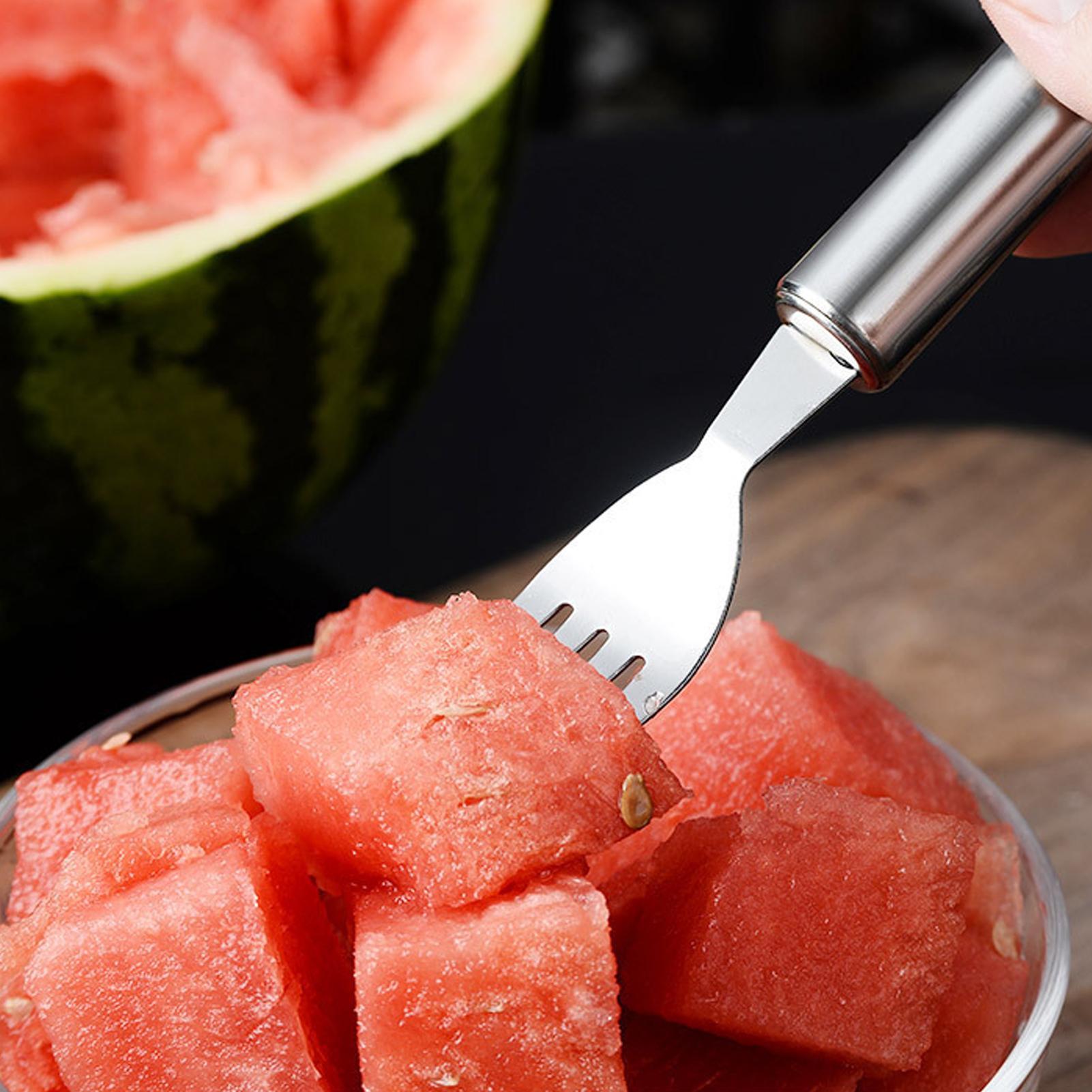 ที่ตัดแตงโมแบบสองหัว ส้อมครัวส - Watermelon Slicer Cutter บทวิจารณ์และราคา
