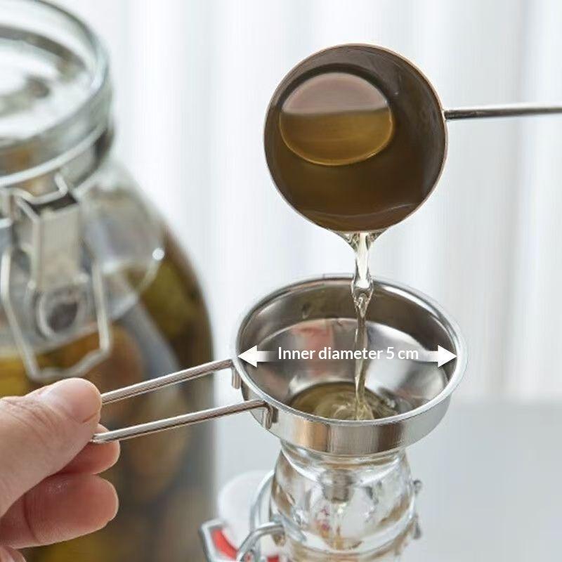 กรวยสแตนเลสมีด้ามจับ กรวยโลหะข - Kitchen Gadgets For Small Kitchens บทวิจารณ์และราคา