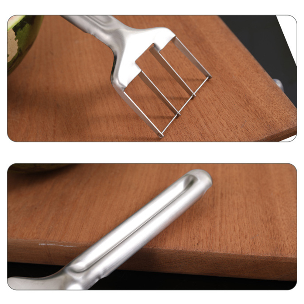 แตงโมตัวตัดมีดผลไม้มีดตัดผลไม้ - Watermelon Slicer Cutter บทวิจารณ์และราคา