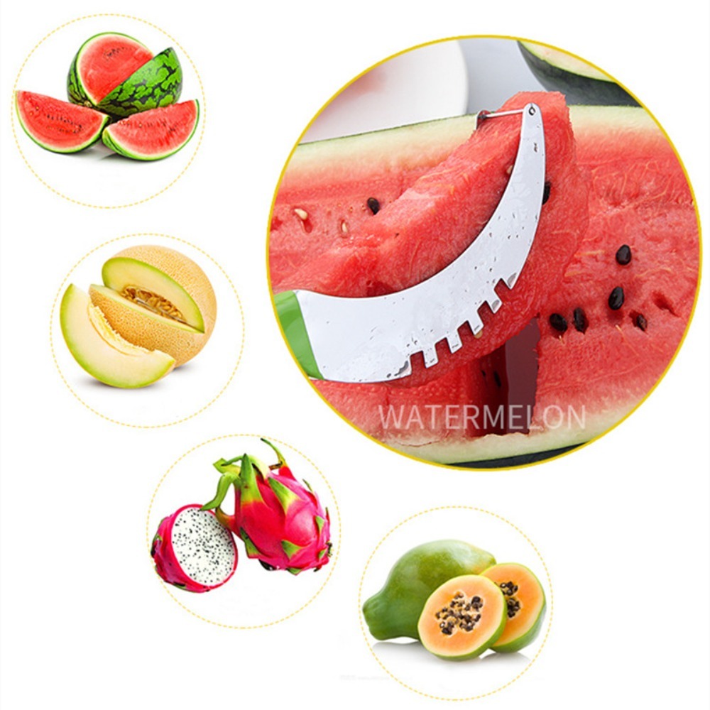 ที่ตัดแตงโมสแตนเลส ที่ห่อพลาสต - Watermelon Slicer Cutter บทวิจารณ์และราคา