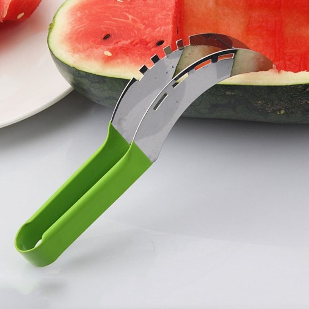 ที่ตัดแตงโมสแตนเลส ที่ห่อพลาสต - Watermelon Slicer Cutter บทวิจารณ์และราคา