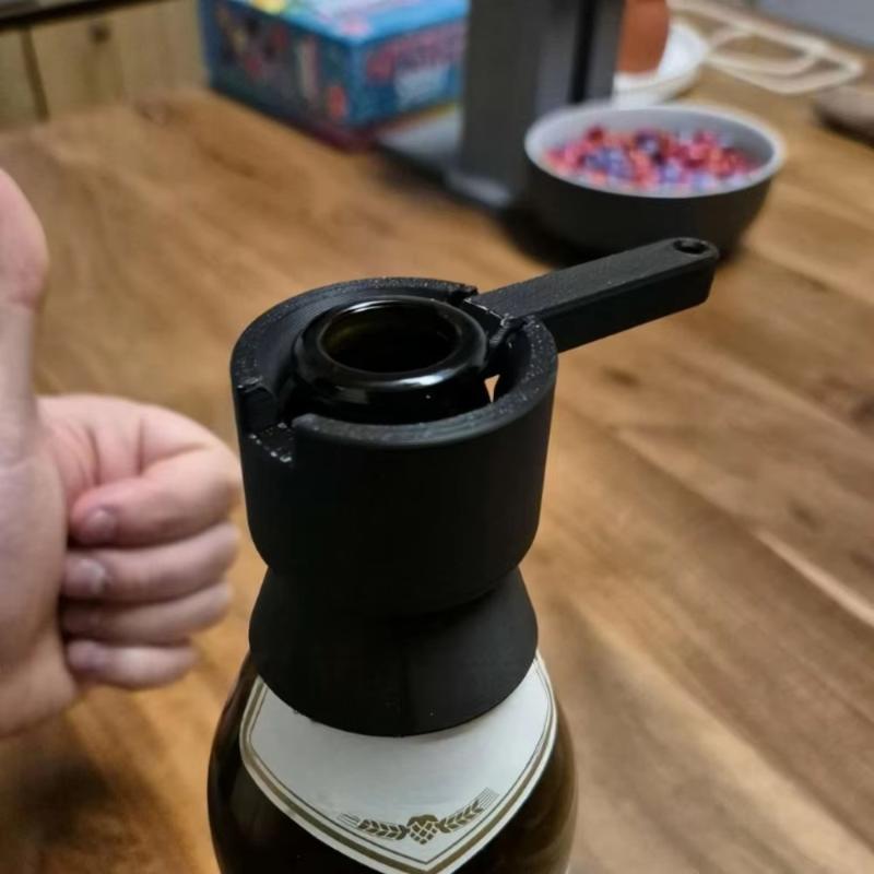 ที่เปิดขวดตลกๆ แบบกดลง ปลดฝาเบ - Kitchen Gadgets Home Party บทวิจารณ์และราคา