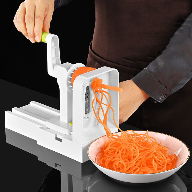 ที่ขูดผัก เครื่องหั่นมันฝรั่งแ - Spiralizer Vegetable Noodle บทวิจารณ์และราคา
