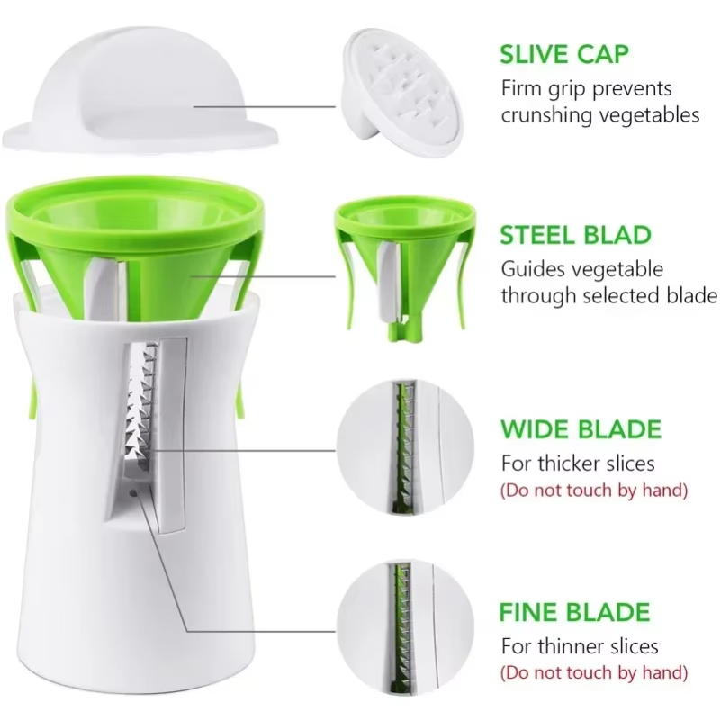 เครื่องหั่นผักแบบเกลียว LMETJM - Spiralizer Vegetable Noodle บทวิจารณ์และราคา