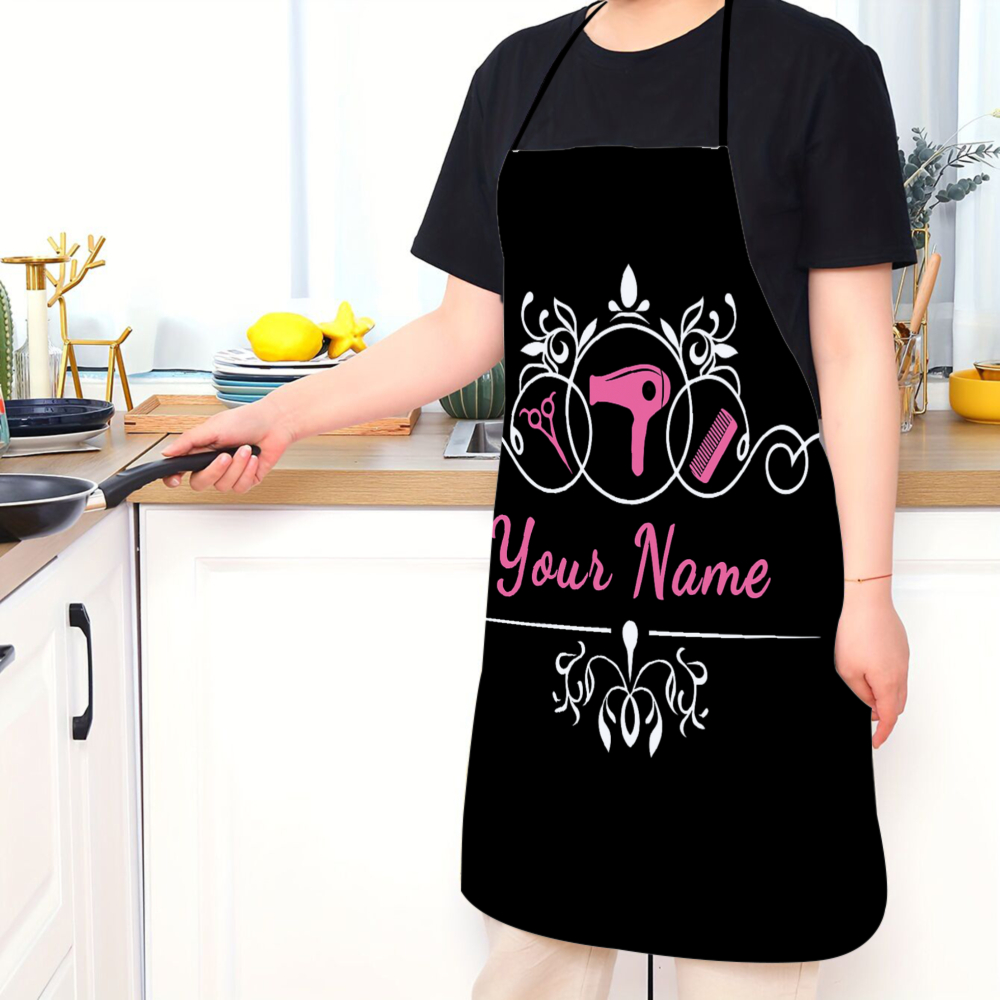 ผ้ากันเปื้อนร้านทำผมชื่อส่วนบุ - Kitchen Gadgets Name บทวิจารณ์และราคา