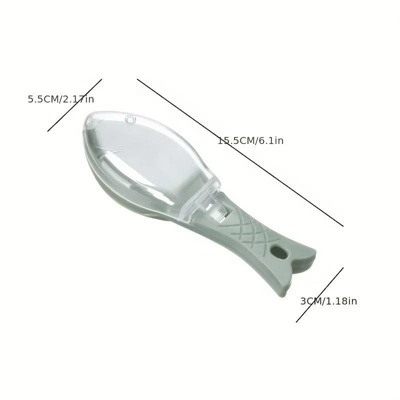 1PC Fish Scraper Fast ลบปลาแปร - Kitchen Gadgets Helpful บทวิจารณ์และราคา