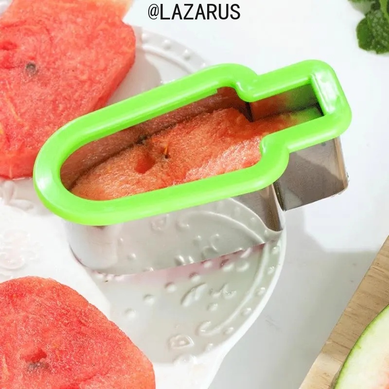 เครื่องตัดแตงโมสแตนเลสแบบกดครั - Watermelon Slicer Cutter บทวิจารณ์และราคา