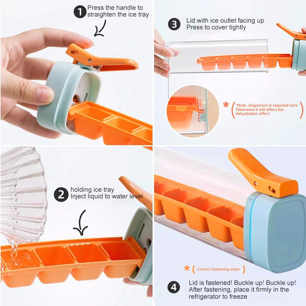 แม่พิมพ์ทำน้ำแข็งแบบกด ปลดเร็ว - Kitchen Gadgets For Small Kitchens บทวิจารณ์และราคา
