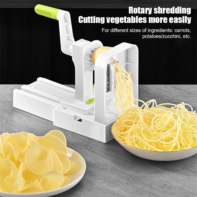 เครื่องขูดผักมันฝรั่งเครื่องขู - Spiralizer Vegetable Noodle บทวิจารณ์และราคา