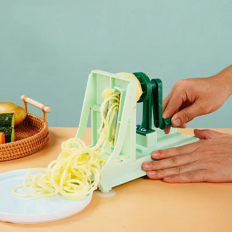 เครื่องขูดผักมันฝรั่งเครื่องขู - Spiralizer Vegetable Noodle บทวิจารณ์และราคา