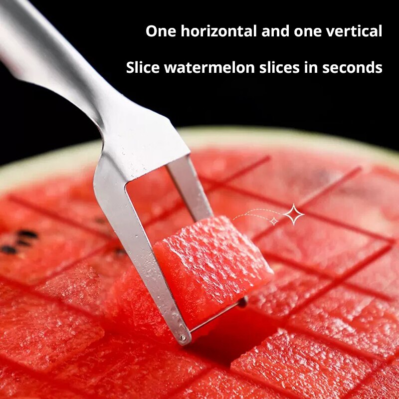 ที่ตัดแตงโมแบบพกพาอเนกประสงค์  - Watermelon Slicer Cutter บทวิจารณ์และราคา